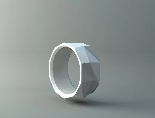 Ring - Cubistic 2 — modelo 3D
