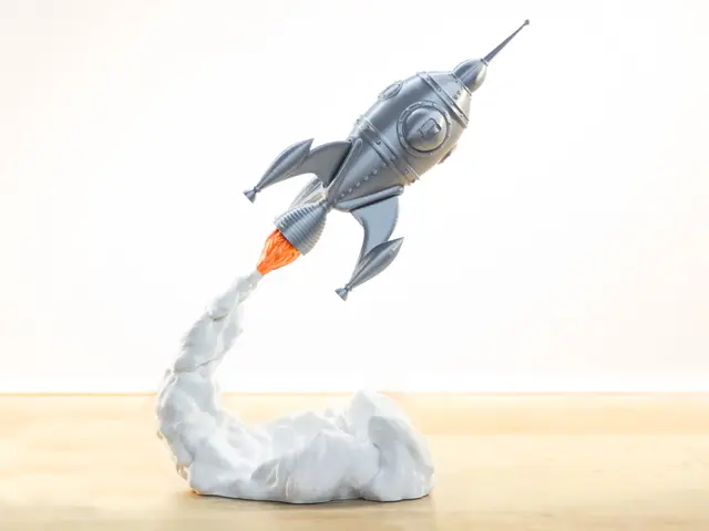 gCreate Official Rocket Ship — modelo 3D