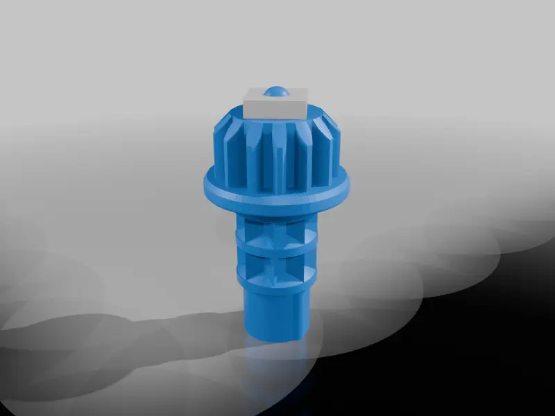 Beyblade X contraption bit — modelo 3D