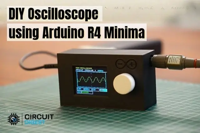 3D Enclosure of Arduino UNO Oscilloscope — modelo 3D