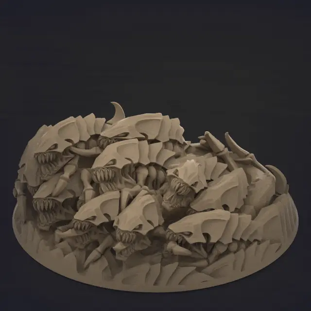 FREE BROOD SPACE BUGS PIRANHAS — modelo 3D