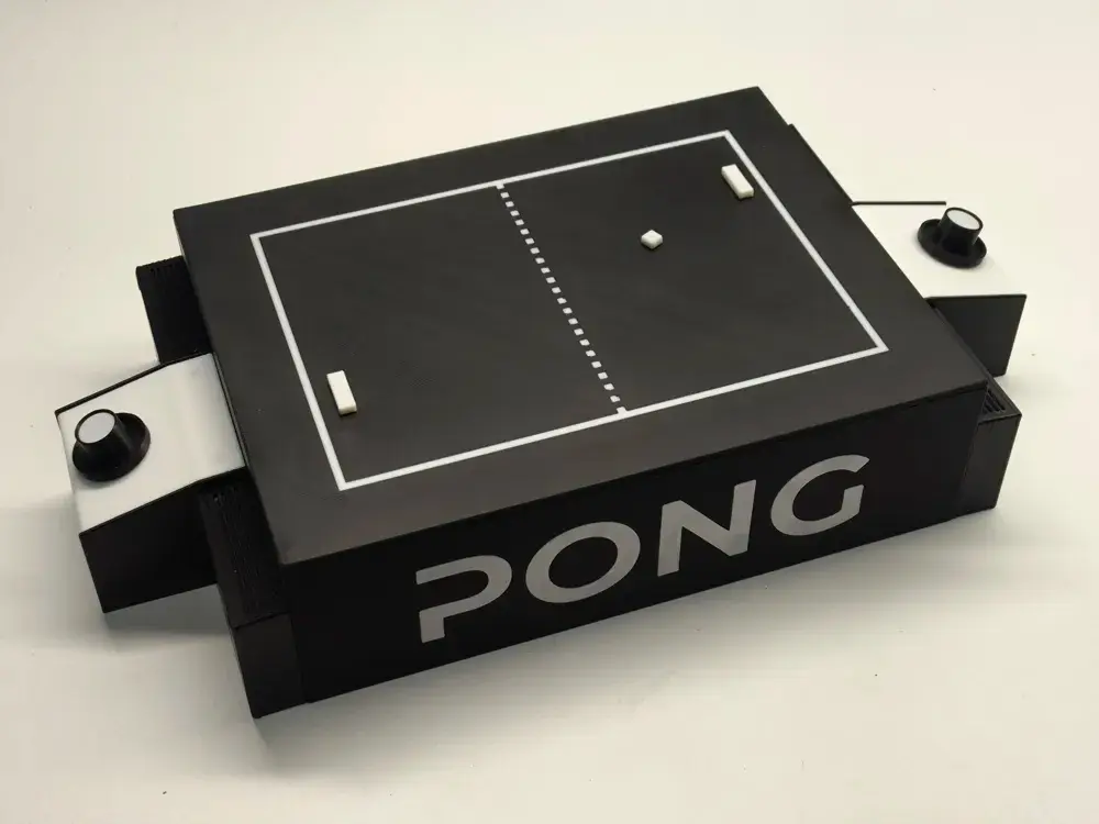 Mechanical Arcade Pong. Atari Concept — modelo 3D