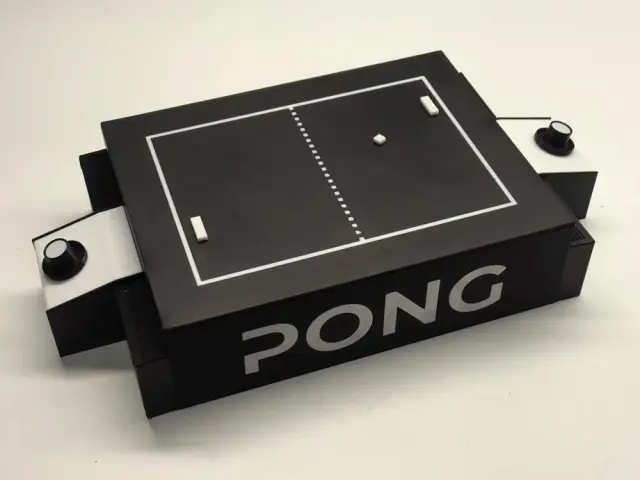 Mechanical Arcade Pong. Atari Concept — modelo 3D