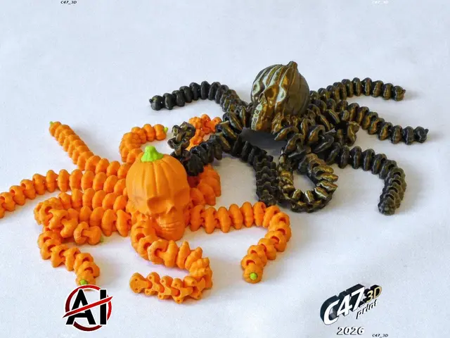 Octo-Pumpkin Skull — modelo 3D