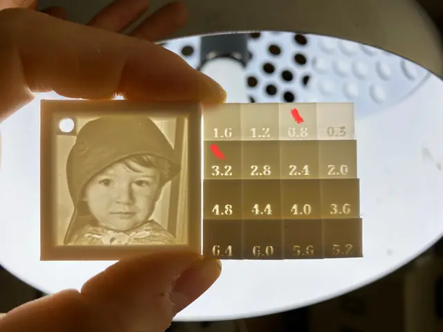 Lithophane Calibration Test 0.4 Nozzle — modelo 3D