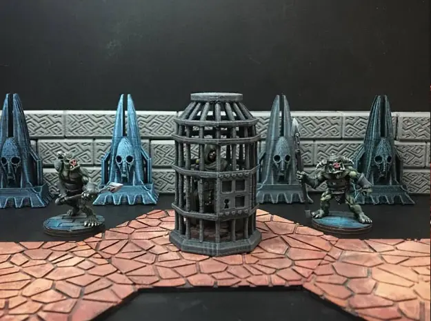 Delving Decor: Pynfold (28mm/Heroic scale) — modelo 3D