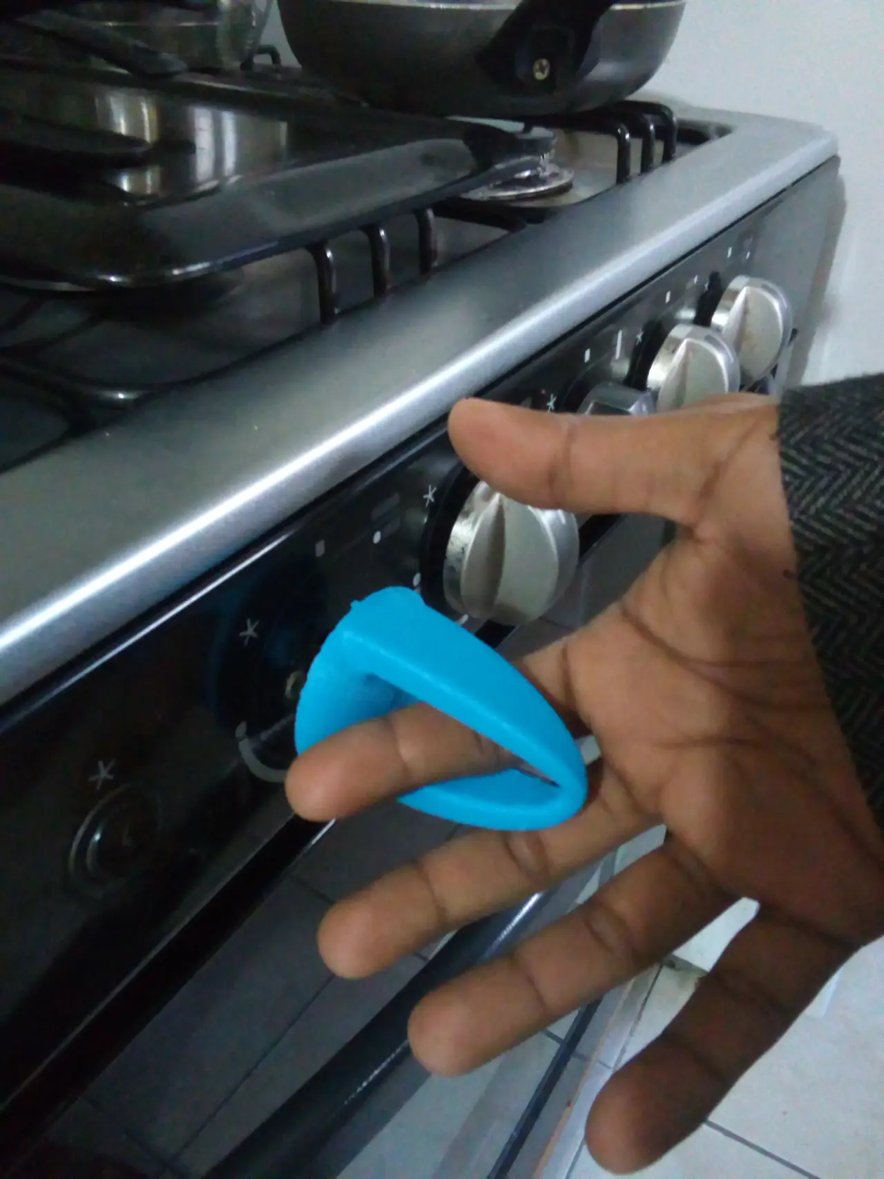 Smart Stove knob — modelo 3D