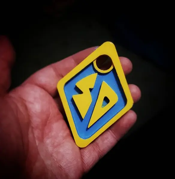 Scooby Doo Name Tag — modelo 3D