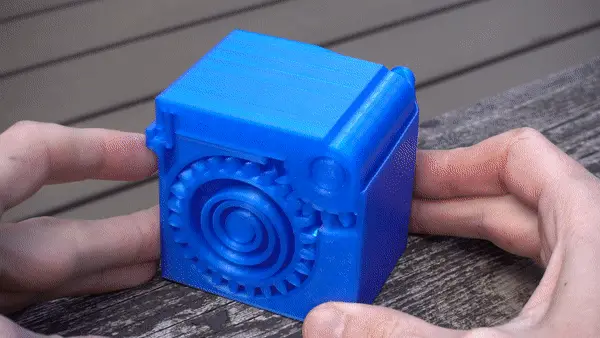 PRINT-IN-PLACE SPRING LOADED BOX — modelo 3D
