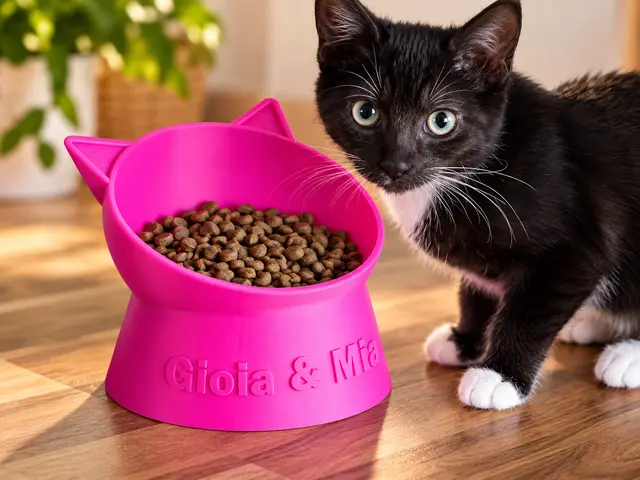 Cat Ears Food Bowl - Customisable — modelo 3D