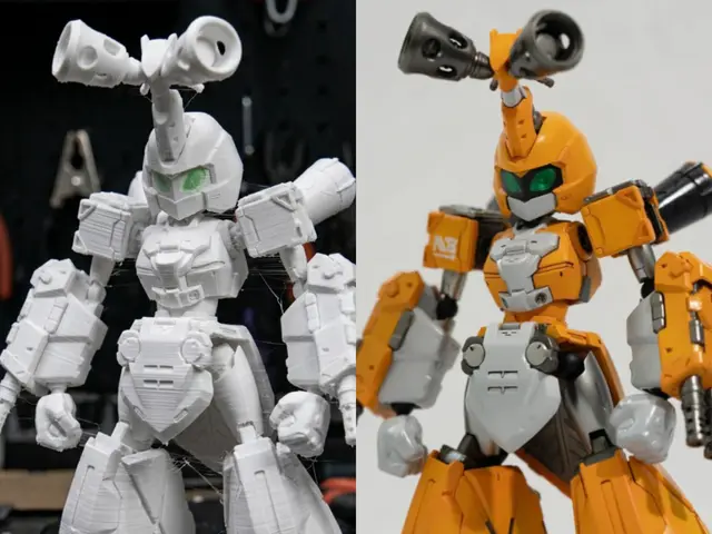 Metabee figure from the robot anime "Medarot" — modelo 3D