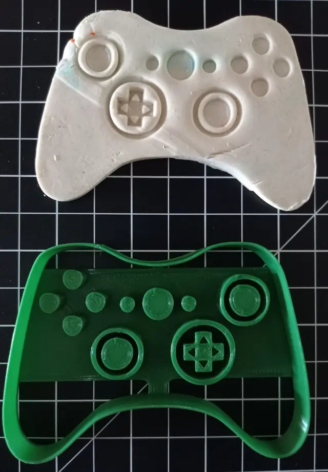 Xbox Controller Cookie Cutter — modelo 3D