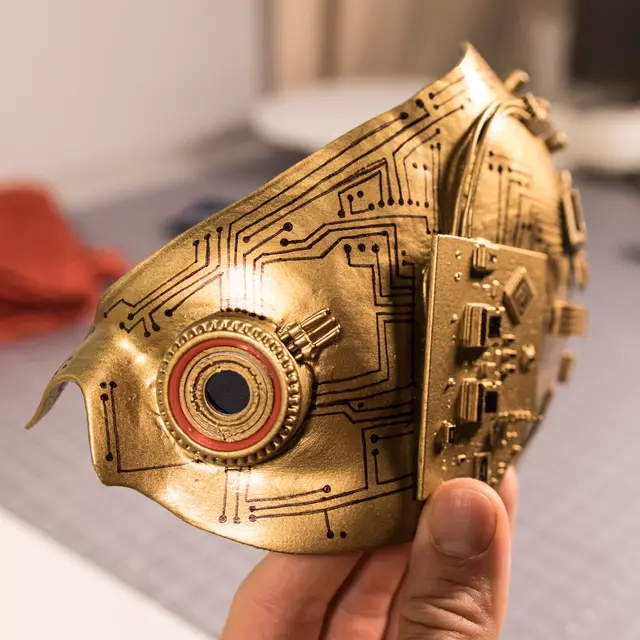 Bionic Cyborg Eyepiece (Eye part only) — modelo 3D