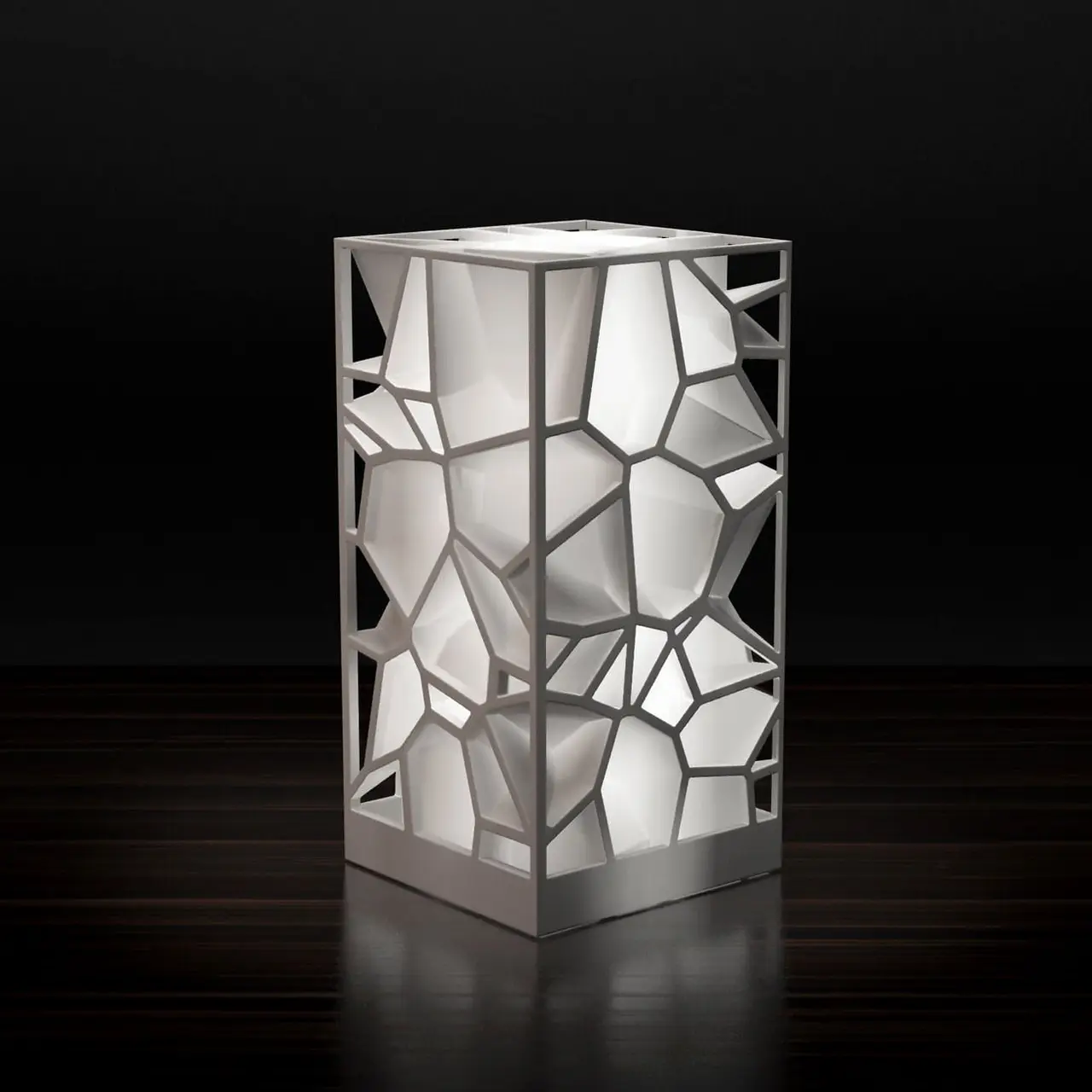 Voronoi lamp — modelo 3D