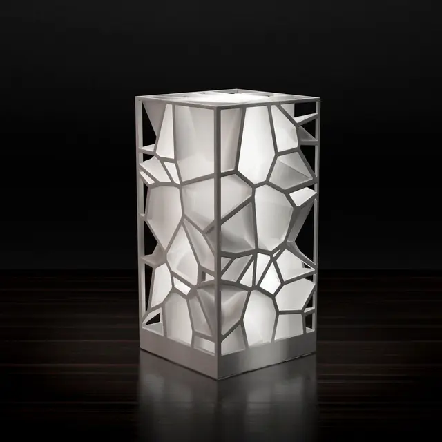 Voronoi lamp — modelo 3D