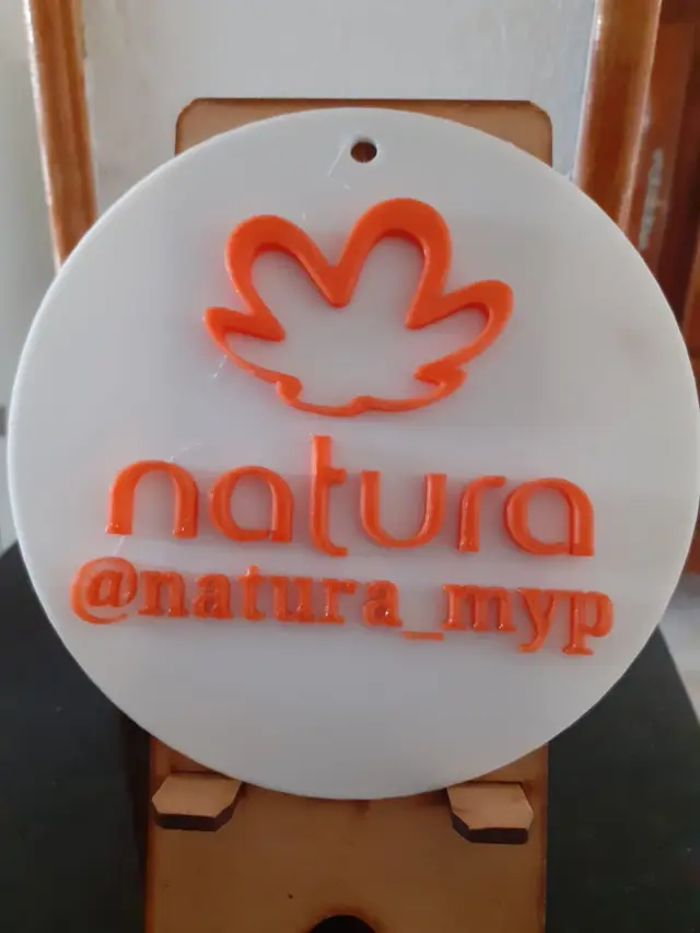 Natura Cosmetics Customizable Sign — modelo 3D