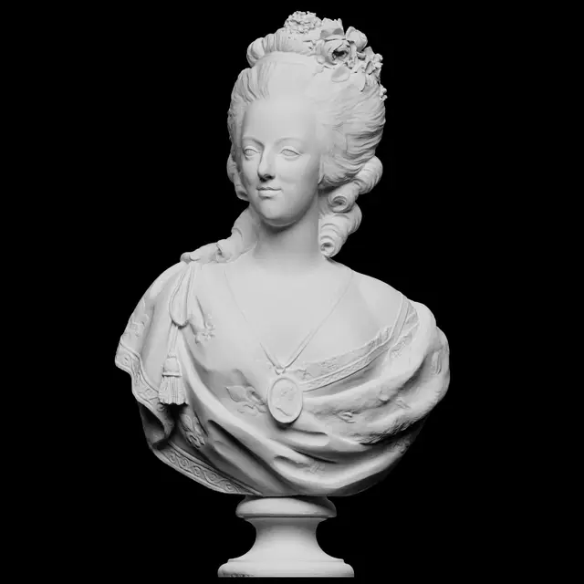 Portrait of Marie Antoinette — modelo 3D