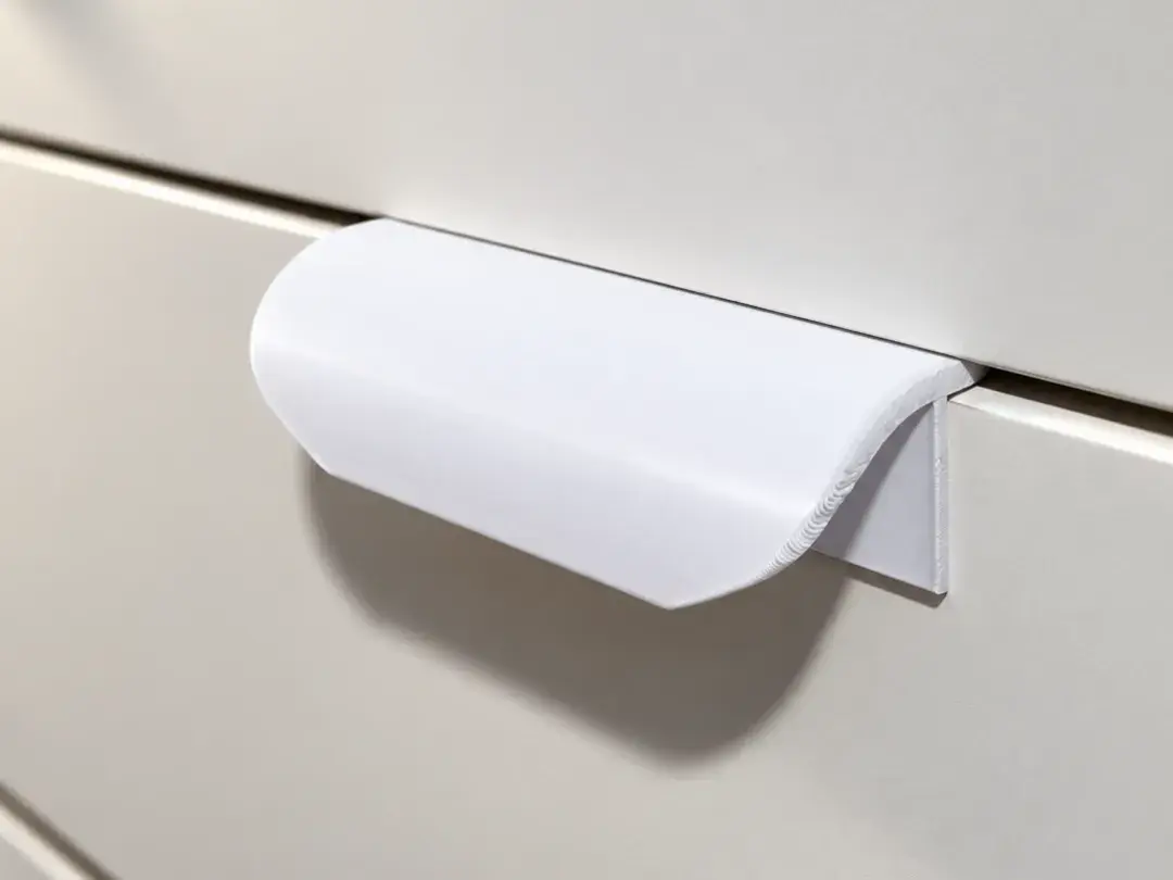 Edge-Mount Drawer & Cabinet Handle — modelo 3D