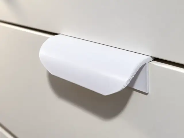 Edge-Mount Drawer & Cabinet Handle — modelo 3D