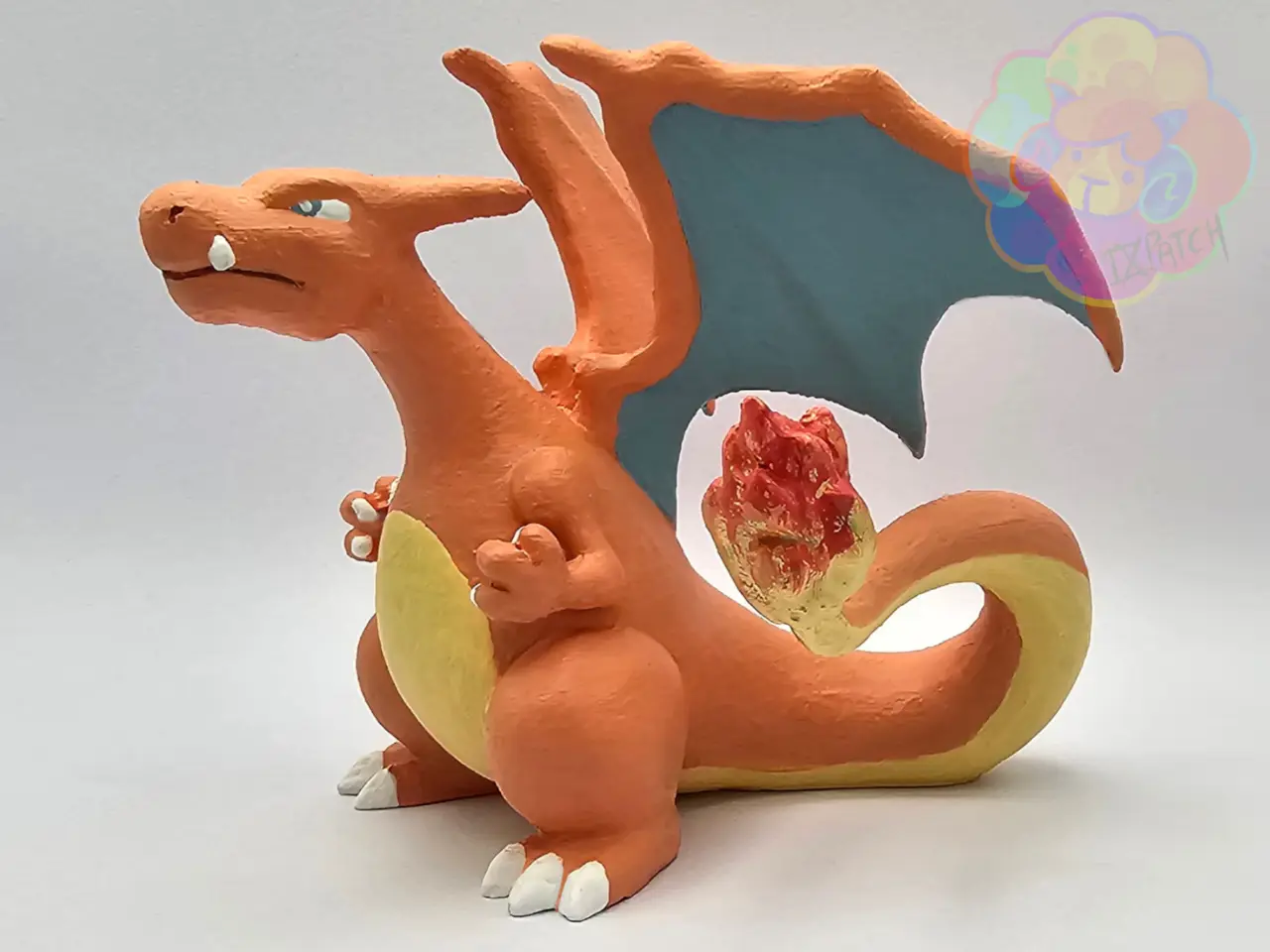 Retro Charizard - Pokémon Red Version Artwork — modelo 3D