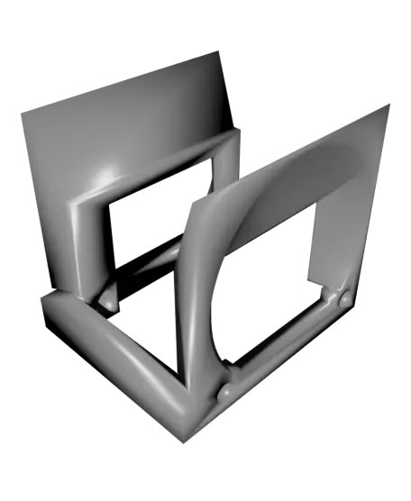 Q1 Ori Dual Fan Extruder Bracket .stl — modelo 3D
