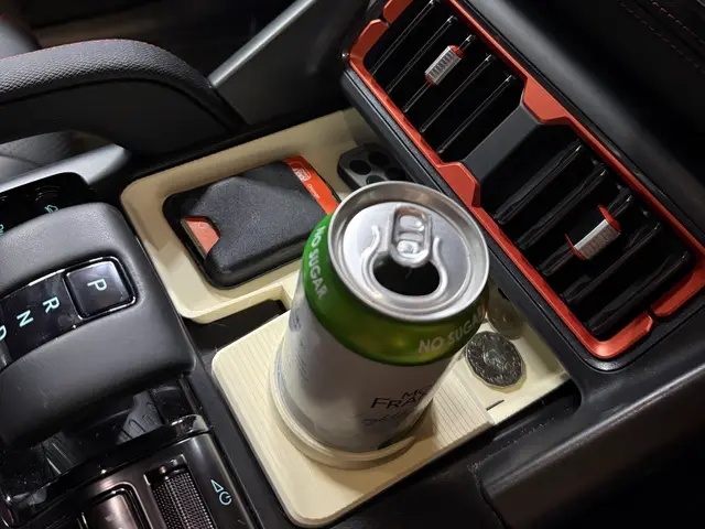BYD Shark 6 Premium - Tray and cup holder — modelo 3D