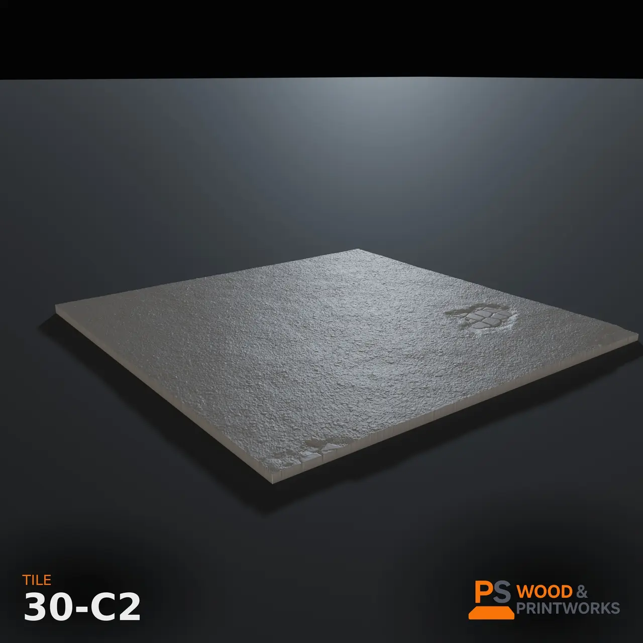 Printable Battle Board - Free Sample File — modelo 3D