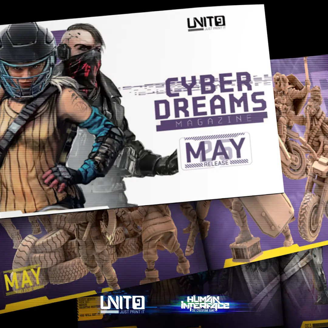 Cyber Dreams Magazine May25 — modelo 3D