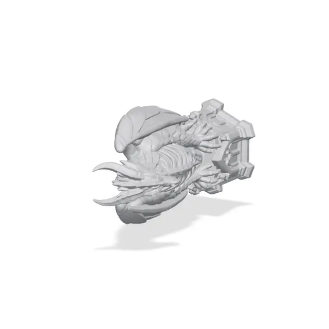 Gothic Dragon Guardian Lamp — modelo 3D