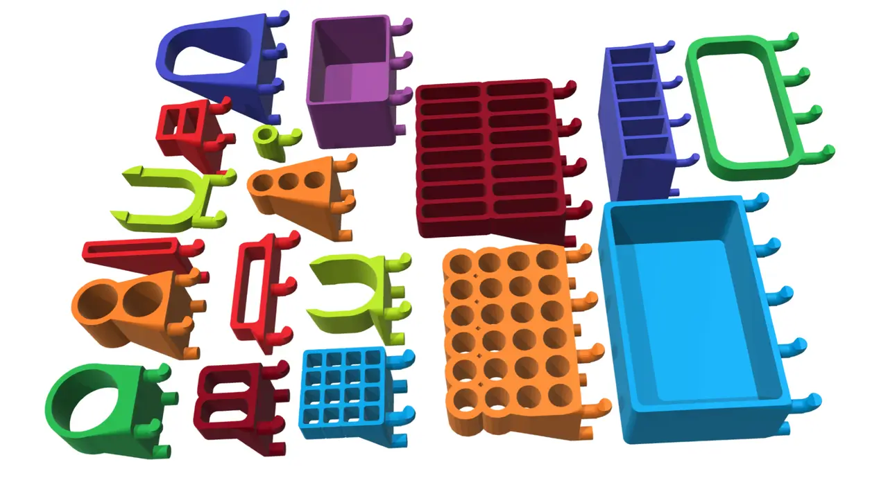 Pegstr - Pegboard Wizard — modelo 3D
