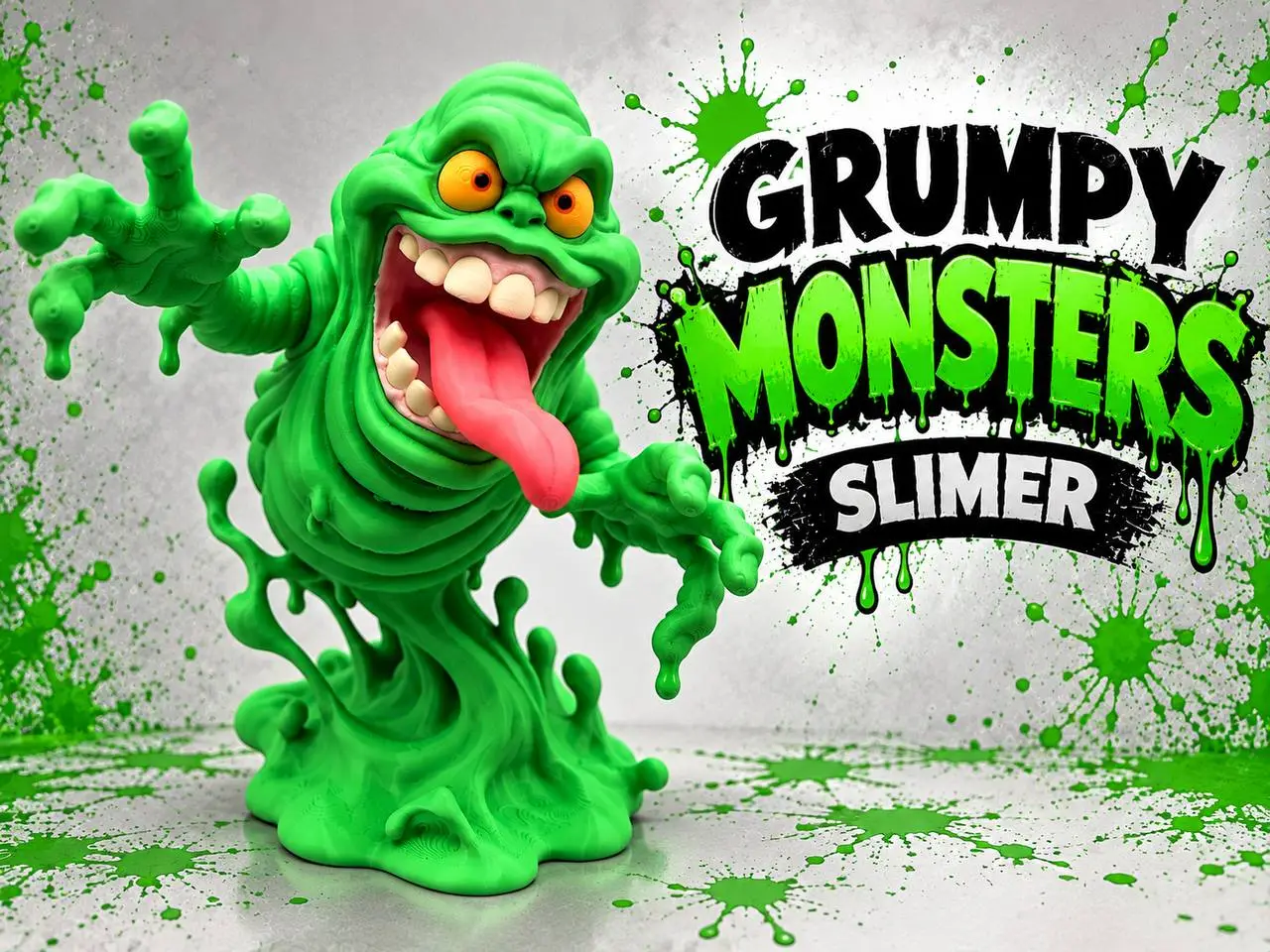 Slimer — modelo 3D
