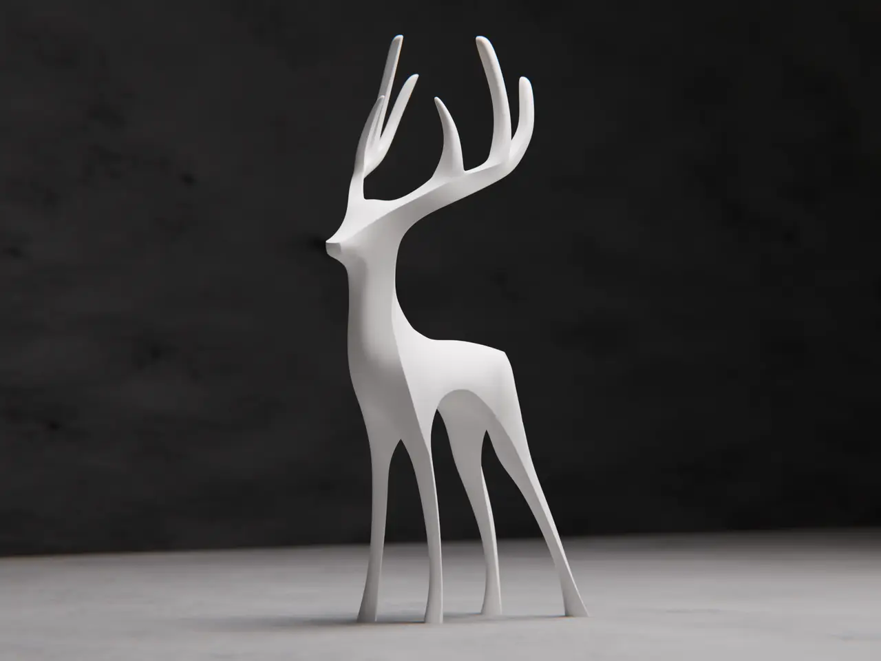 Deer - stag — modelo 3D