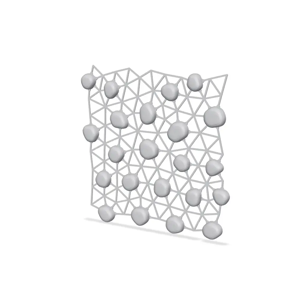 Four-Colour Cobblestone Panels — modelo 3D