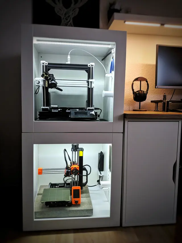 Ikea Platsa Modular Dual Prusa Enclosure (MINI/MK3s/Bear) — modelo 3D