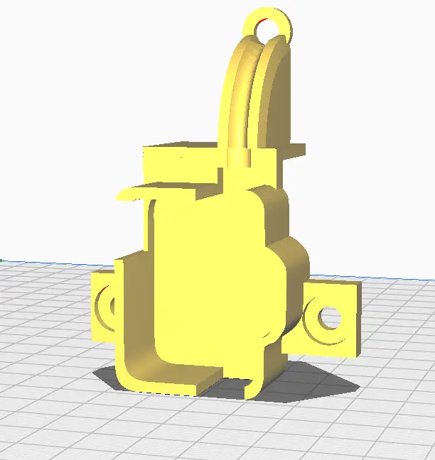 Artillery Sidewinder X2 filament sensor feeding jig — modelo 3D