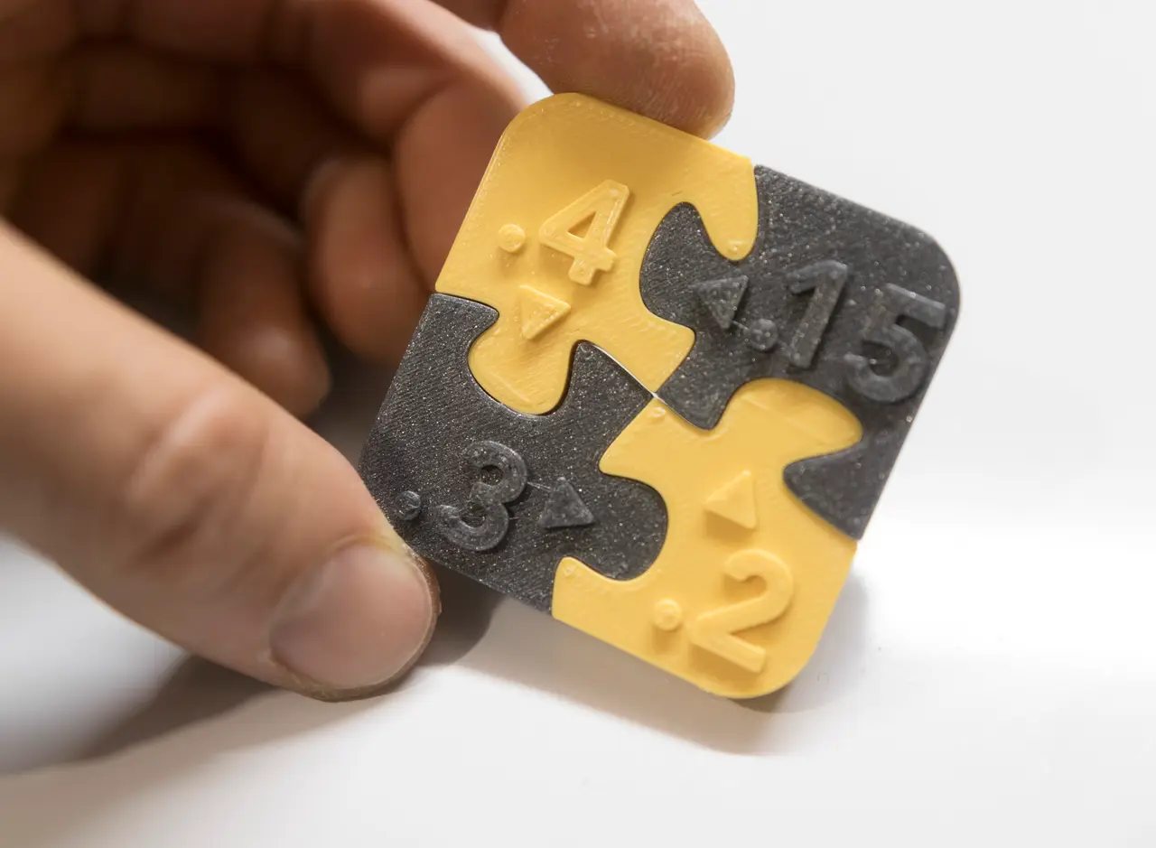 Printer Clearance Test Puzzle — modelo 3D