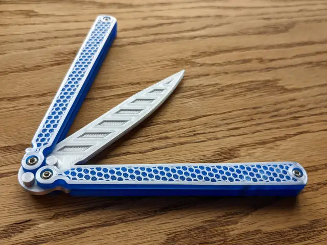 Trainer Balisong (aka butterfly knife) — modelo 3D