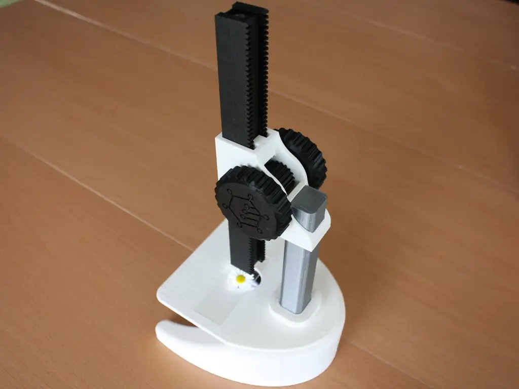A Fully Printable Microscope — modelo 3D