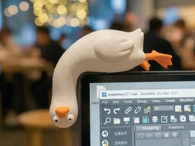 Goose Monitor Buddy — modelo 3D