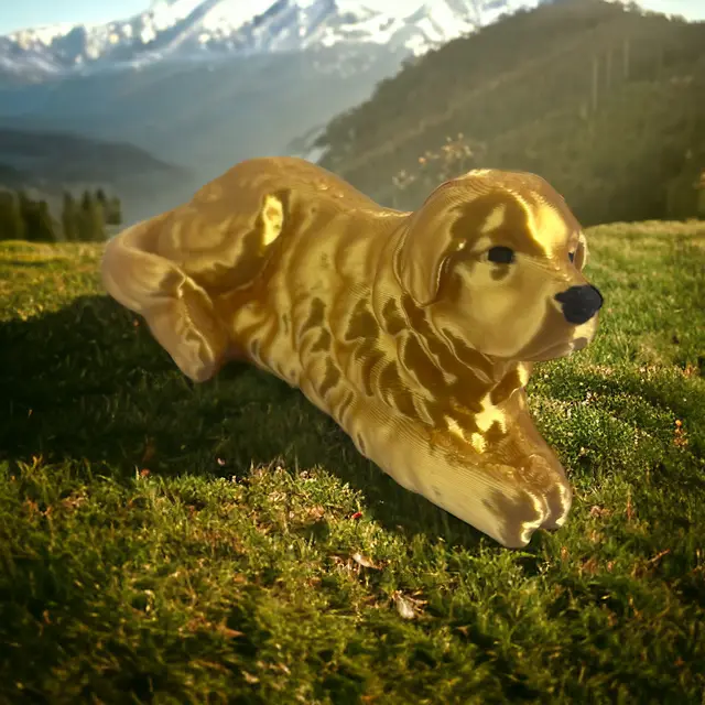 Patou dog — modelo 3D