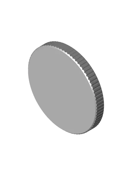 Skull token (40mm) — modelo 3D