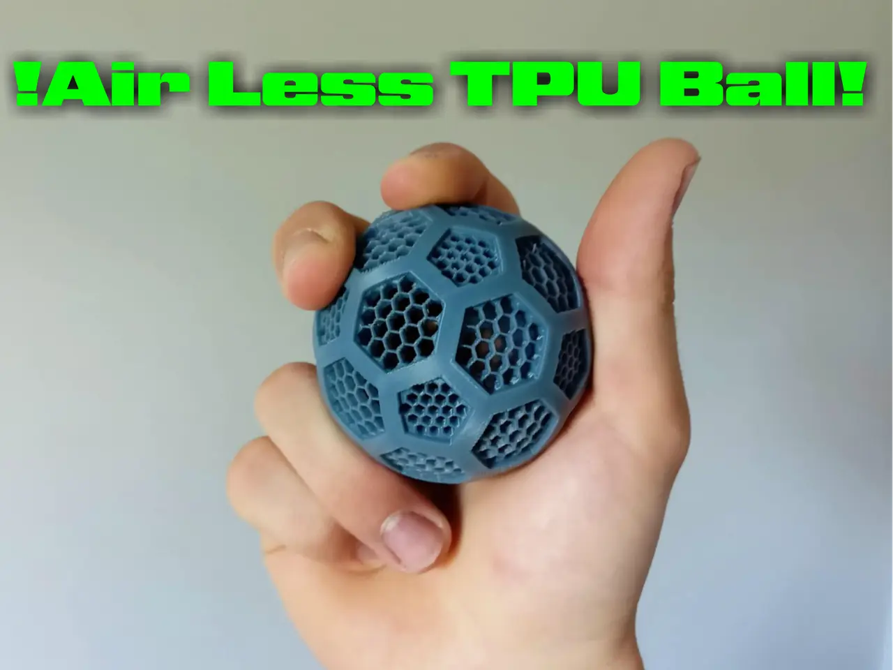 Flexi Airless TPU Ball — modelo 3D