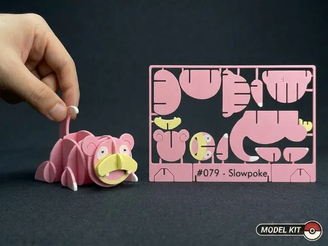 Pokemon #79 - Slowpoke Kit Card — modelo 3D