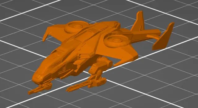 Halo AV-22 Sparrowhawk — modelo 3D