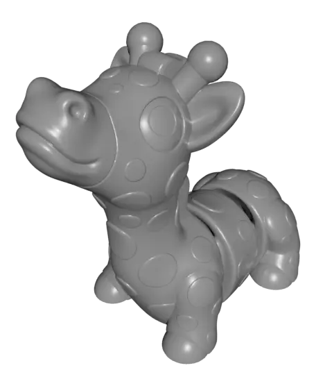 Flexi Giraffe — modelo 3D