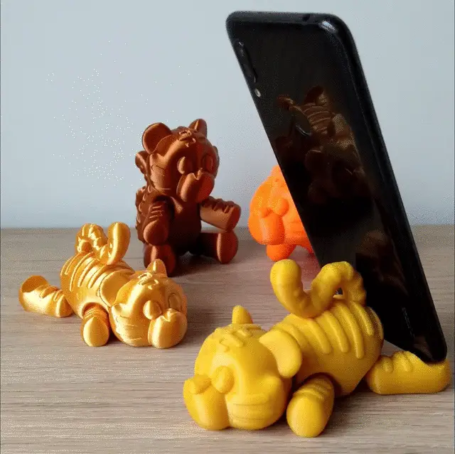 flexi tiger — modelo 3D