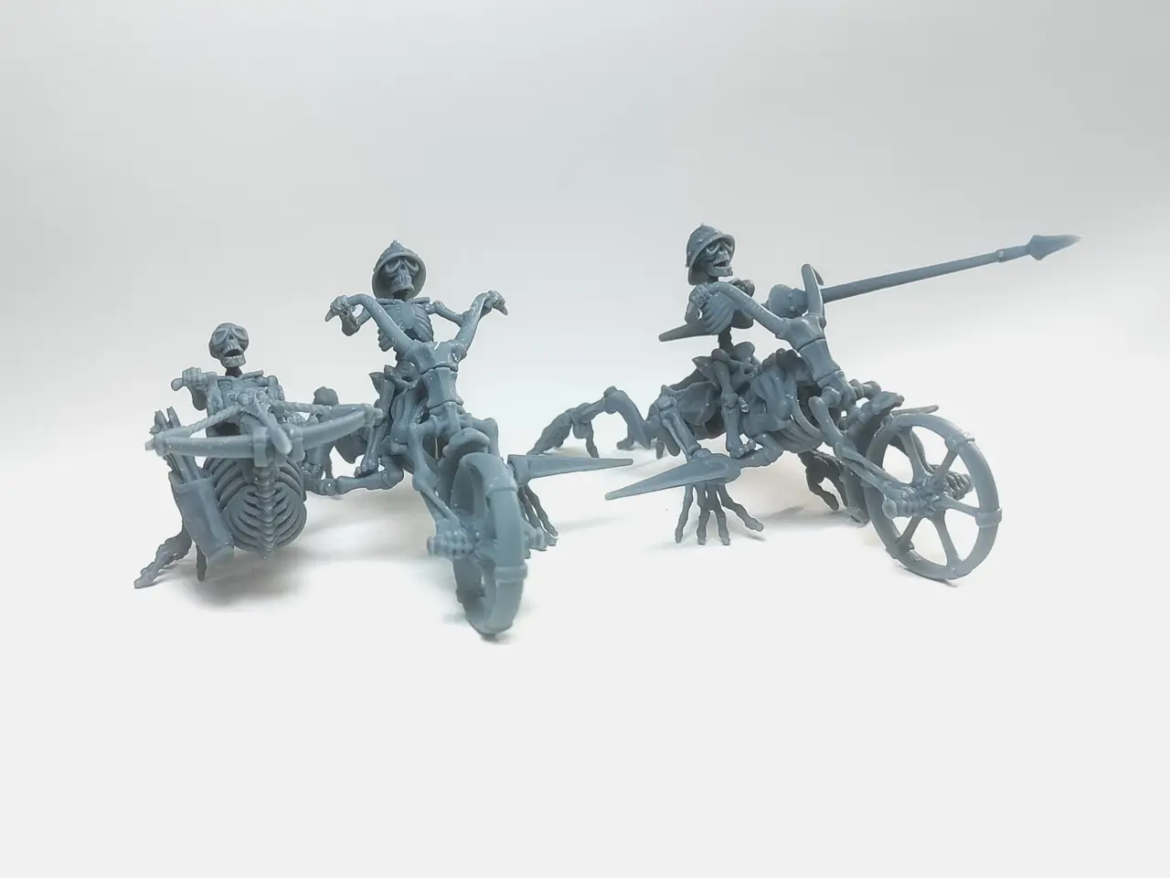 Bonedidos skeleton bikers — modelo 3D