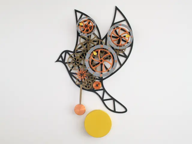 Mechanical wall clock — modelo 3D