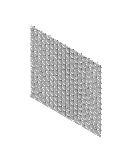 Triangle Mesh Fabric — modelo 3D