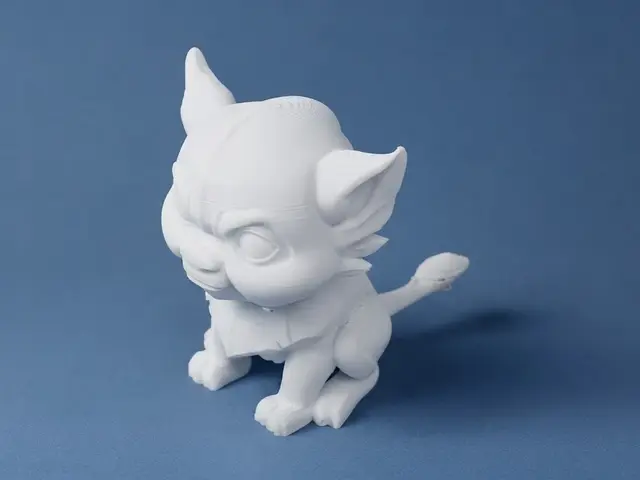 Chibi Gargoyle Desk Sentry Figurine — modelo 3D